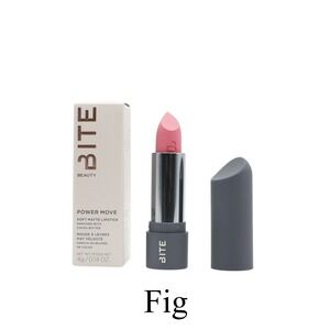 Bite Beauty - Power Move Soft Matte Lipstick - Fig - 0.14 oz.